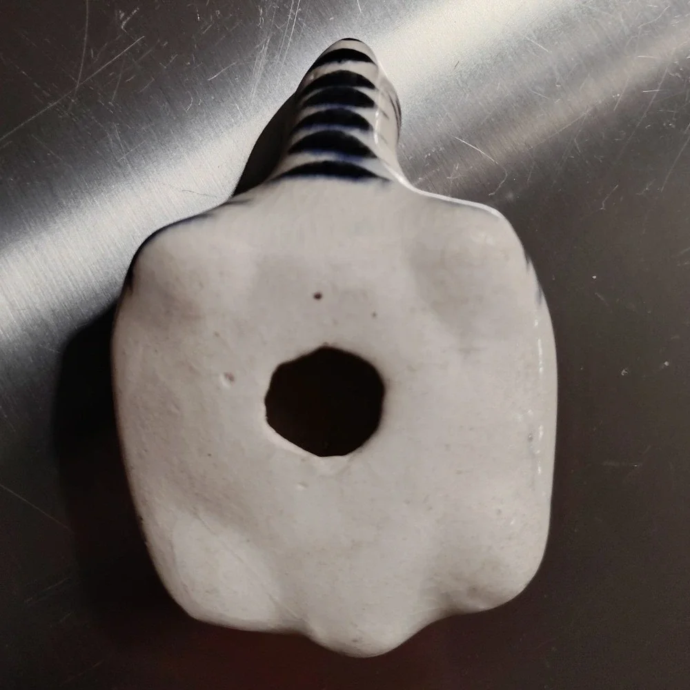 Vintage Tonala Mexican Folk Art Hand Painted Ceramic Turtle Figurine Glazed - Picture 5 of 6